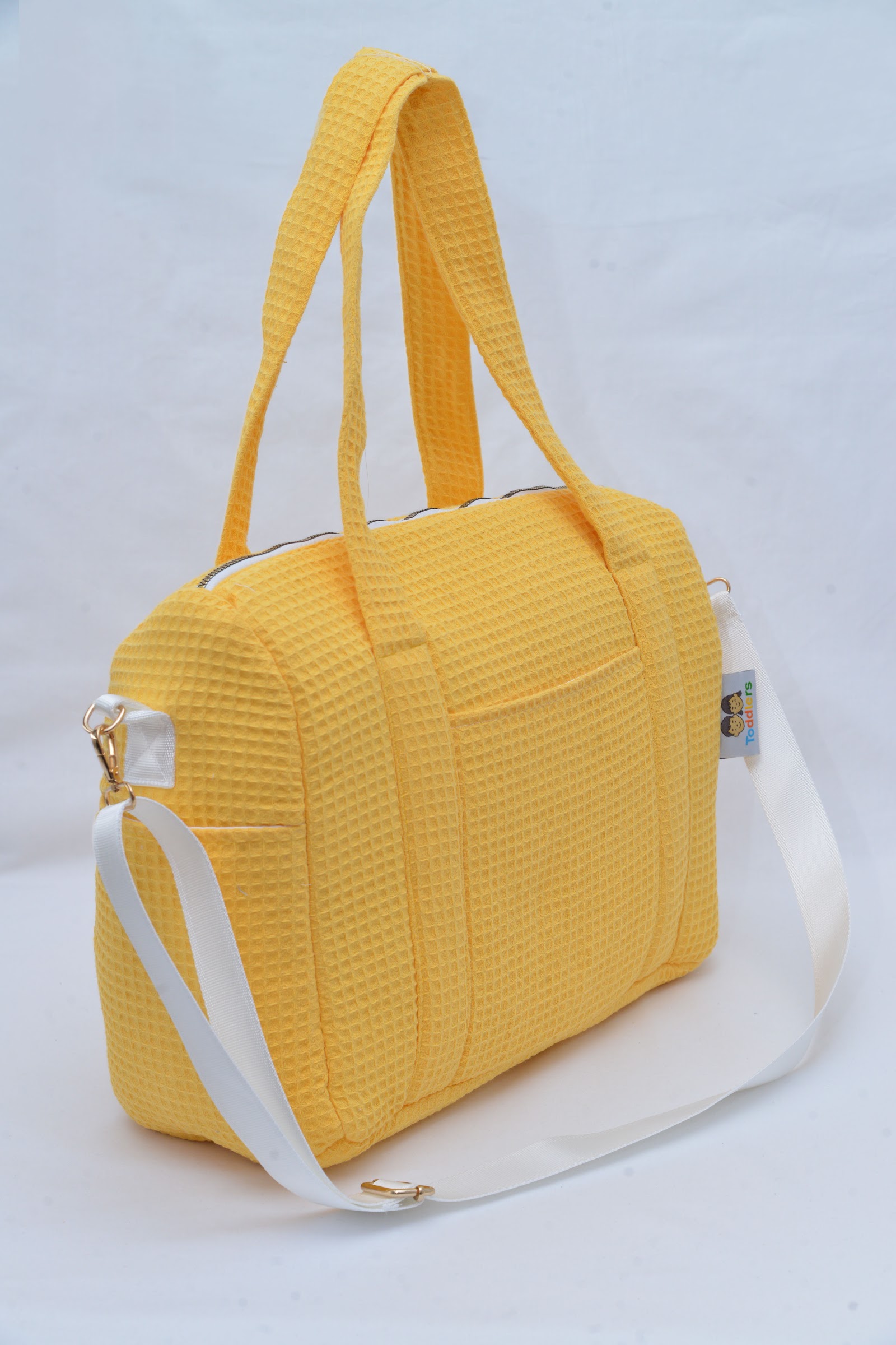 SAC A Langer Nid D'Abeilles Jaune Moutarde