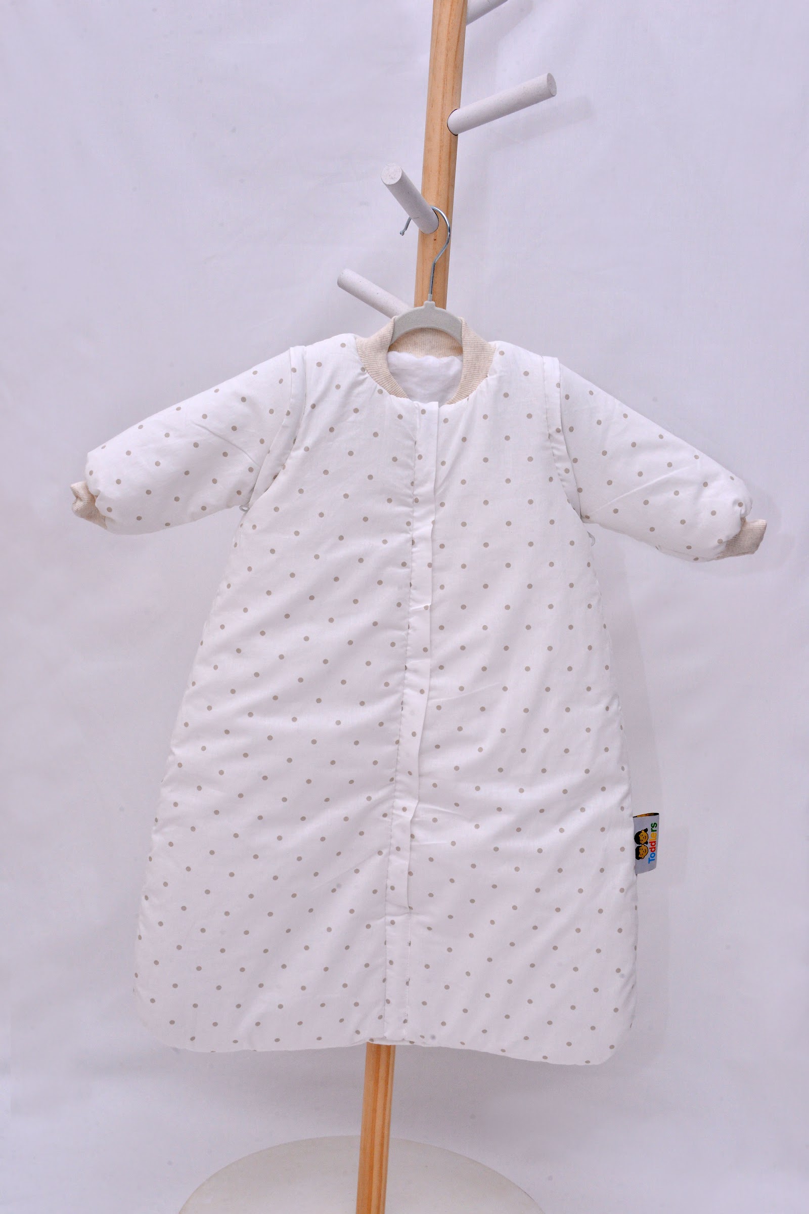 Gigoteuse Pois Taupe