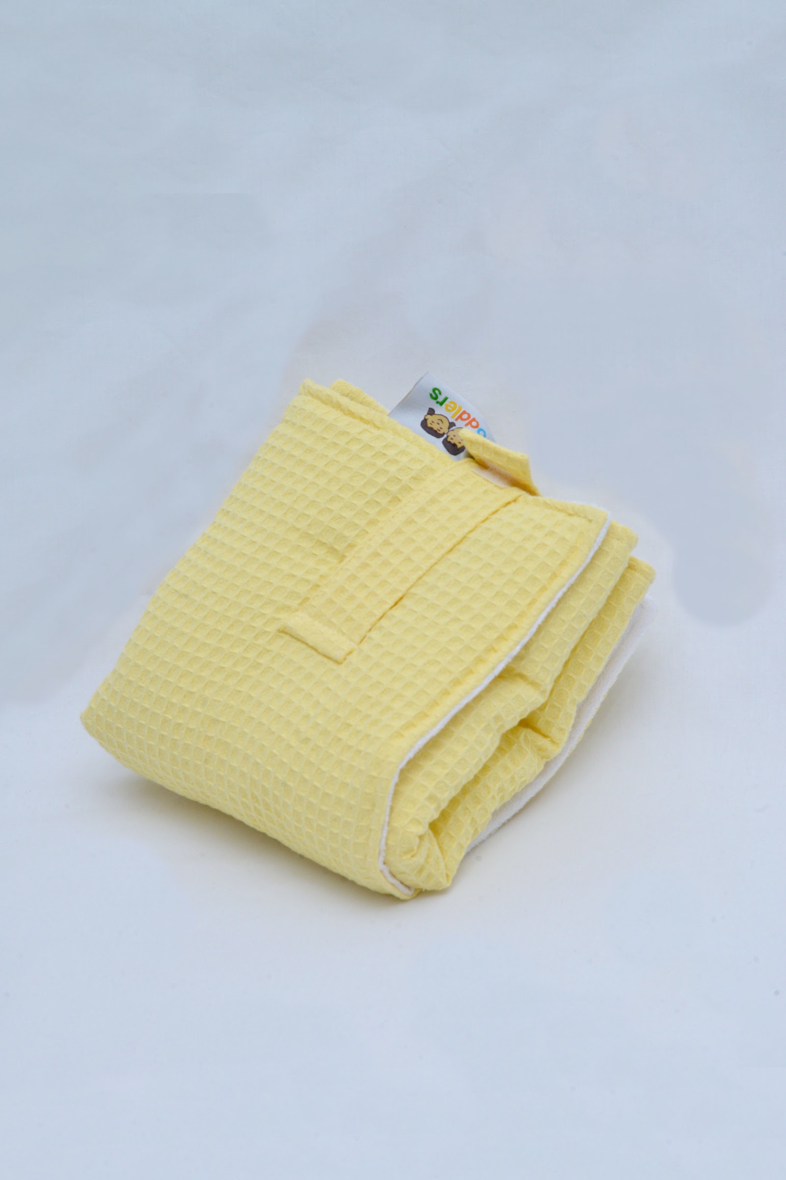 Tapis De Change Nid D'Abeilles Jaune Poussin