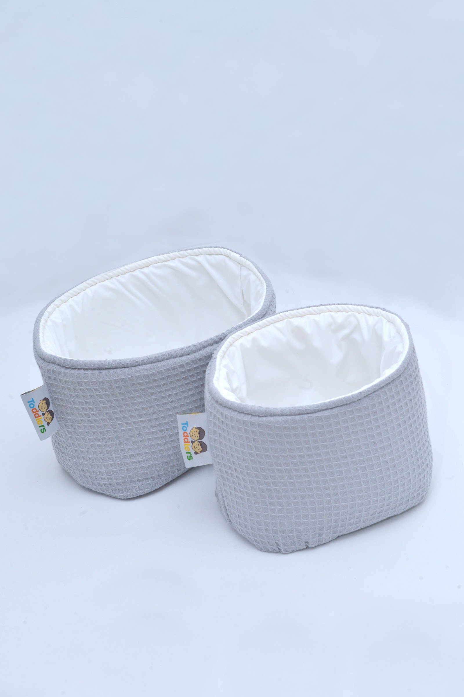 Paniers Duo Nid D'Abeilles Gris Clair
