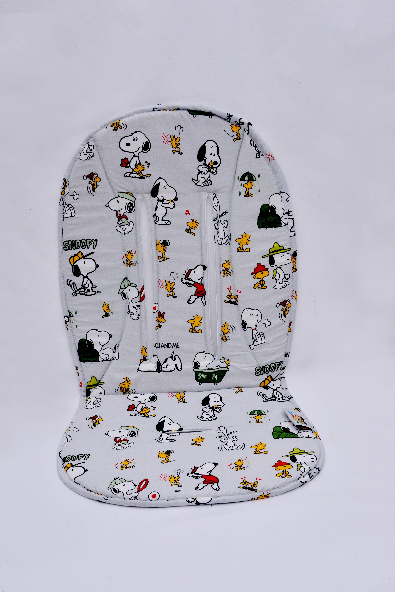 Protège poussette Snoopy Gris