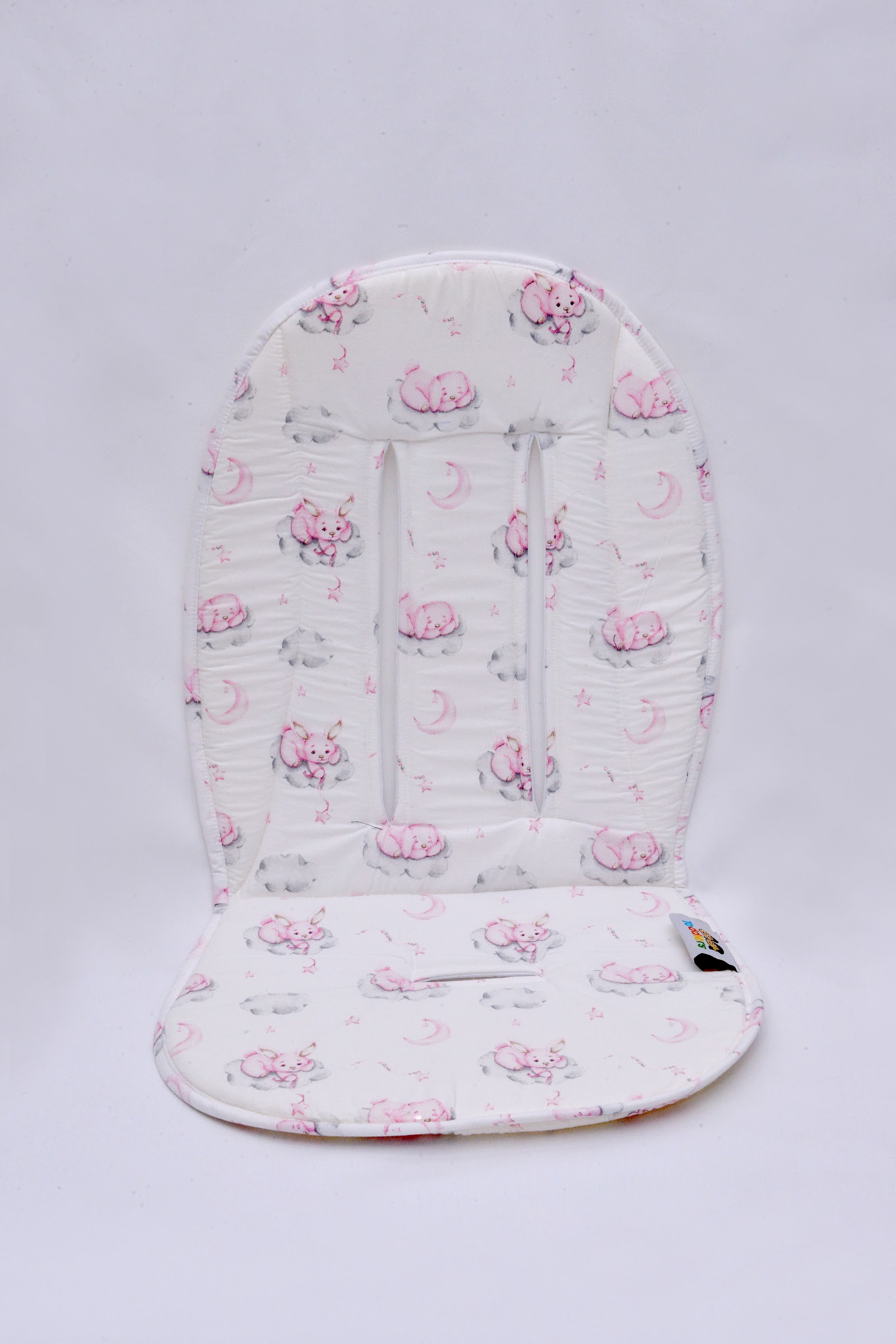 Protège poussette Lapin Rose