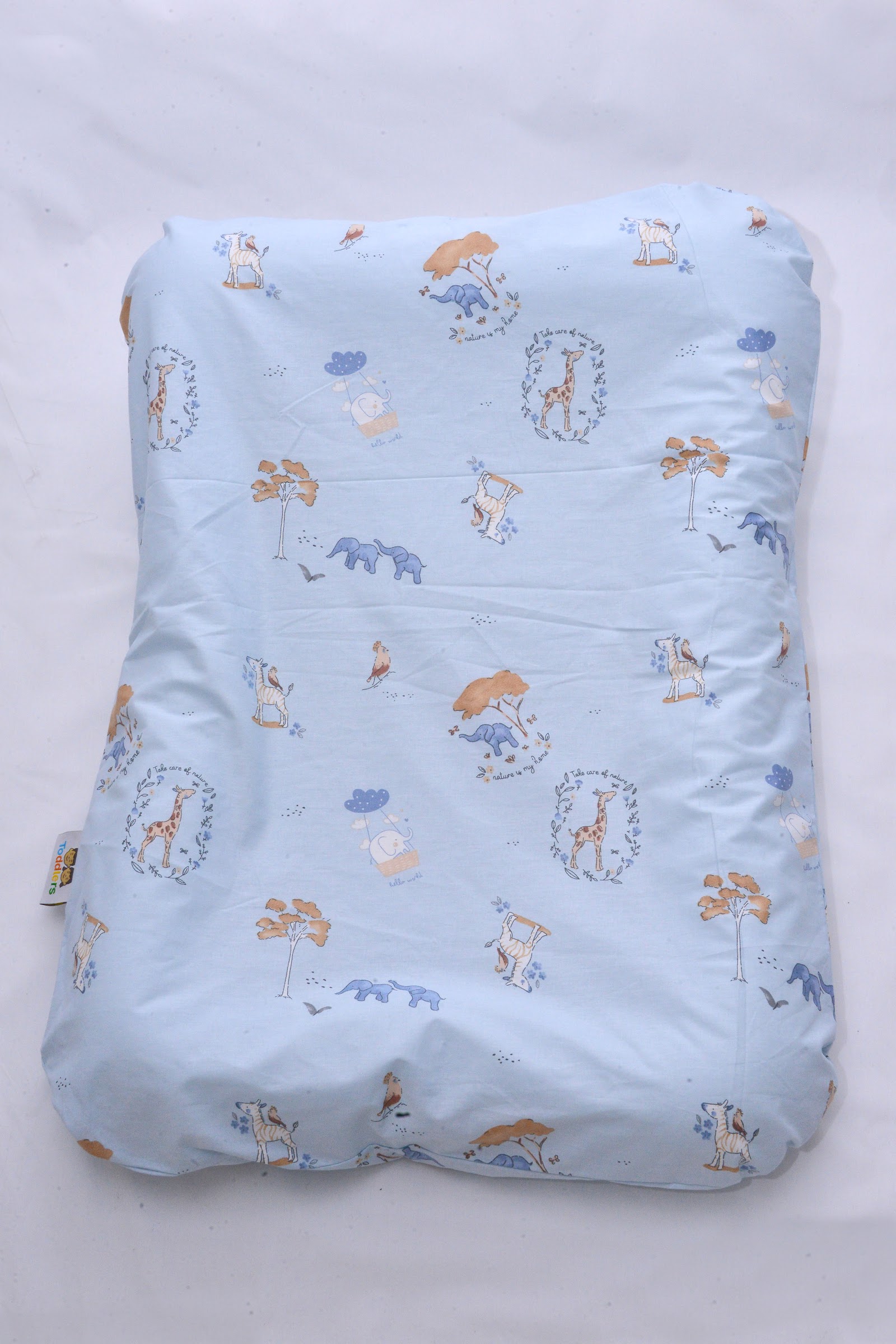 Baby Nest Giraffe Bleu