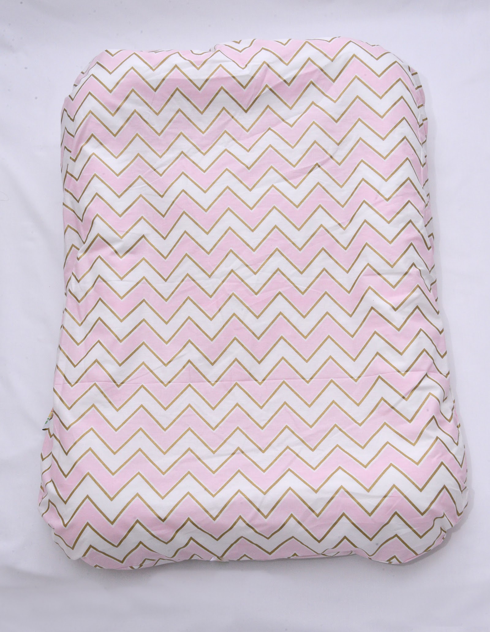 Baby Nest Zigzag Rose Dore