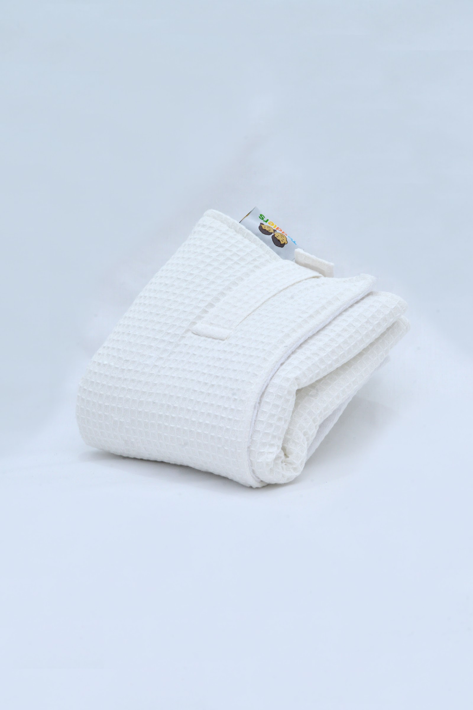 Tapis De Change Nid D'Abeilles Blanc