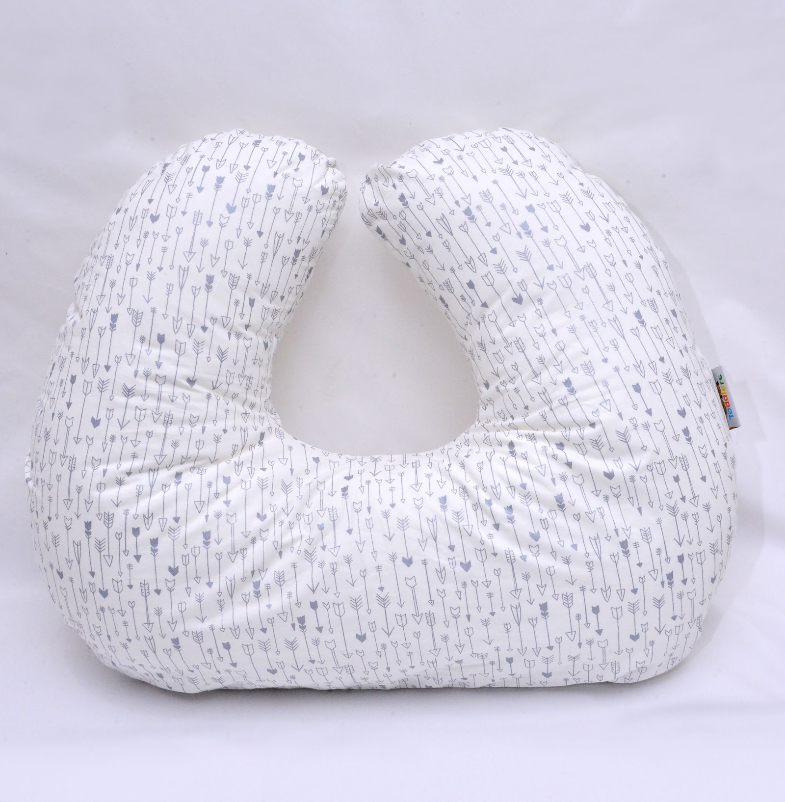 Coussin d'allaitement Fleshes Gris