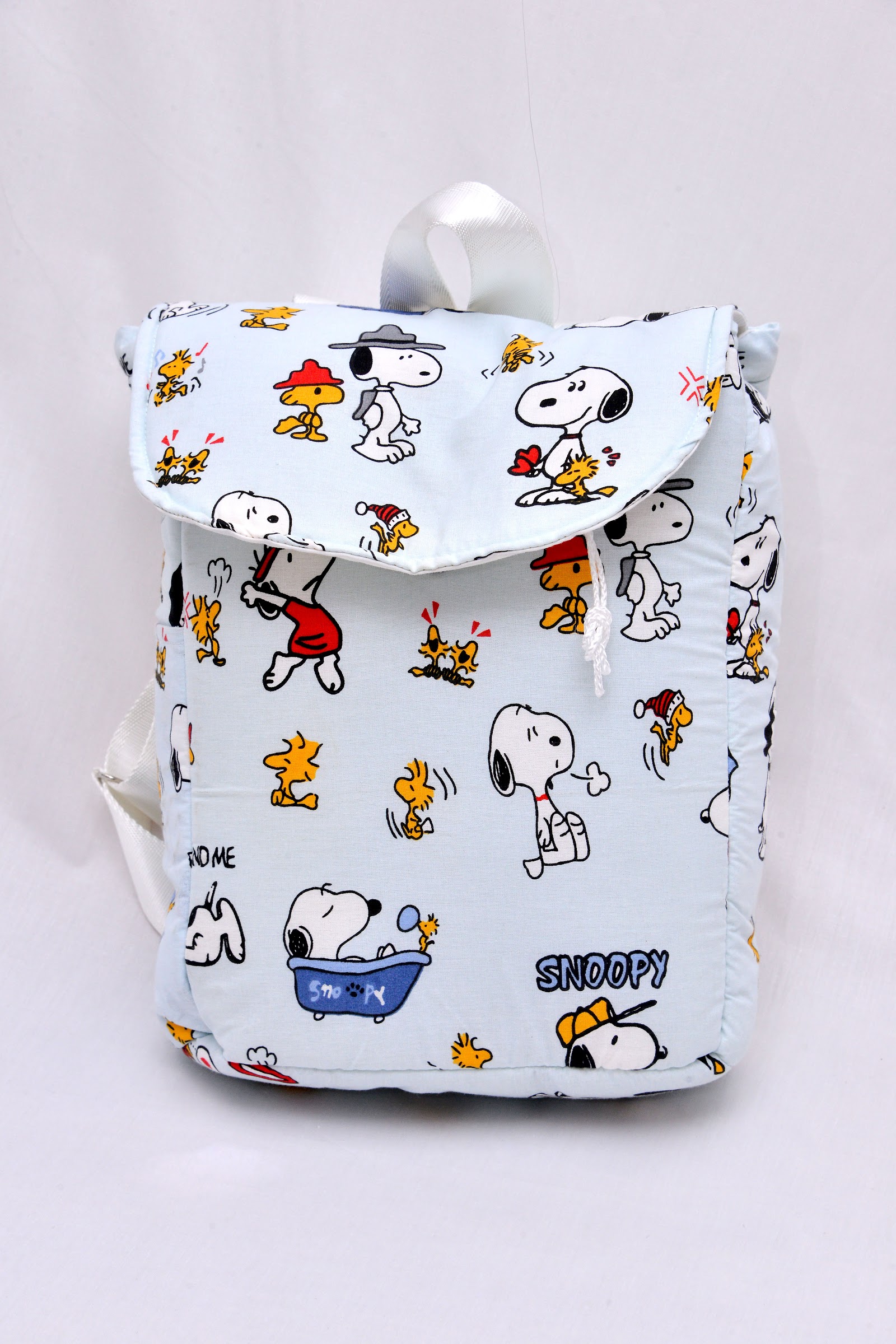 SAC A DOS Snoopy Bleu
