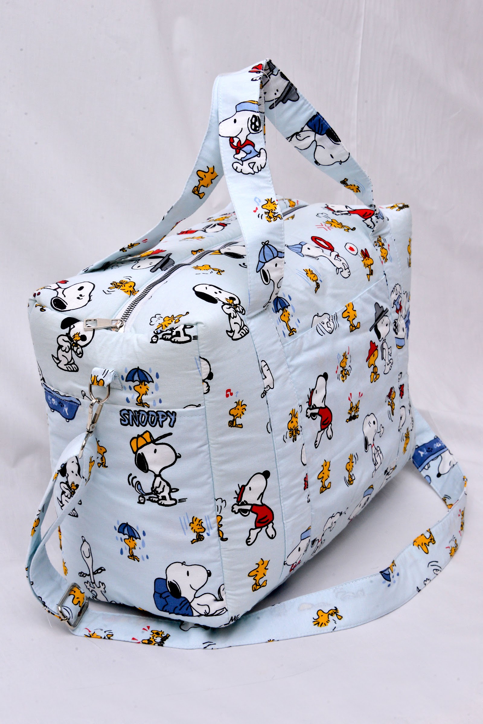 SAC A Langer Snoopy Bleu