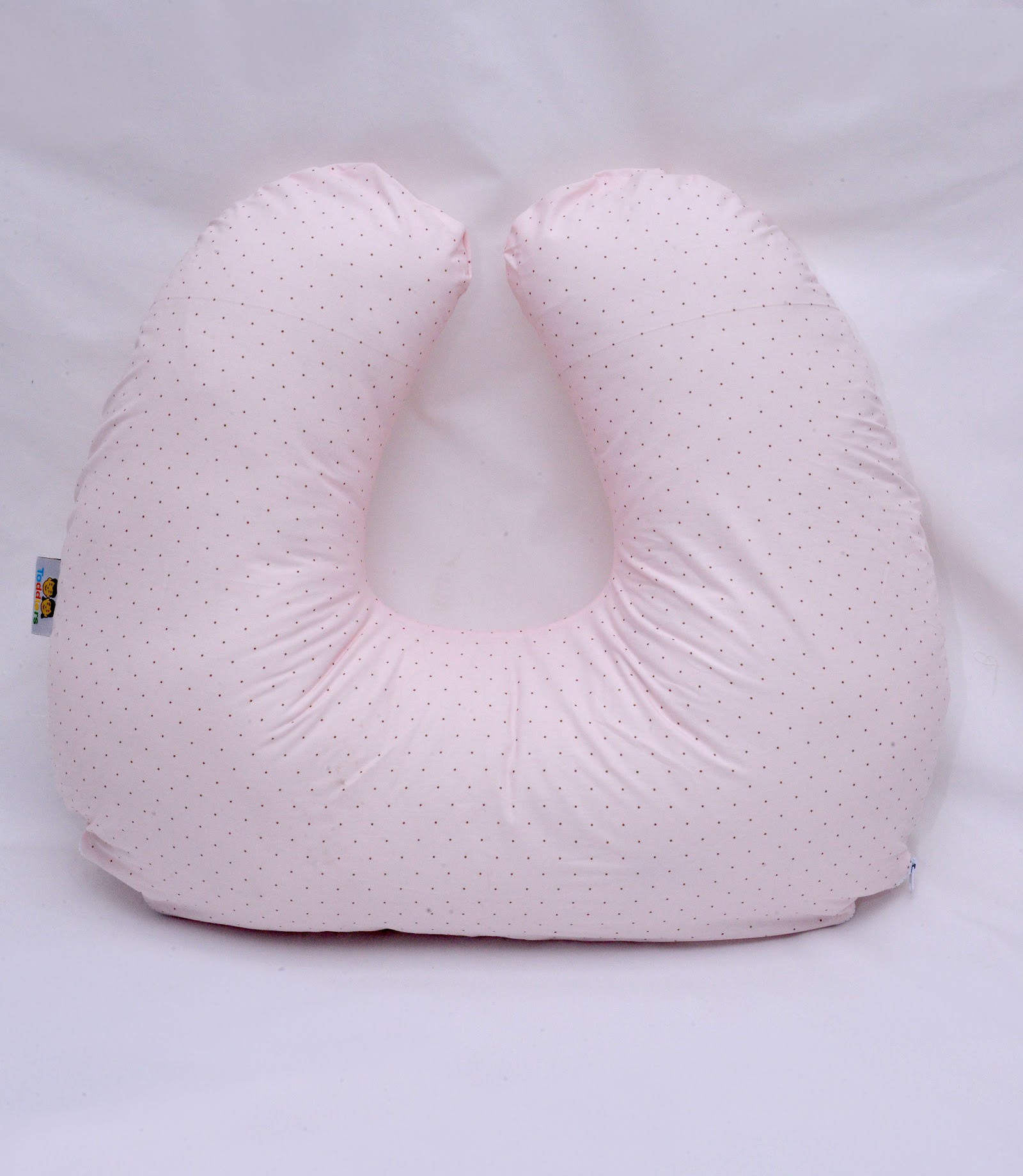 Coussin d'allaitement Rose Poudre