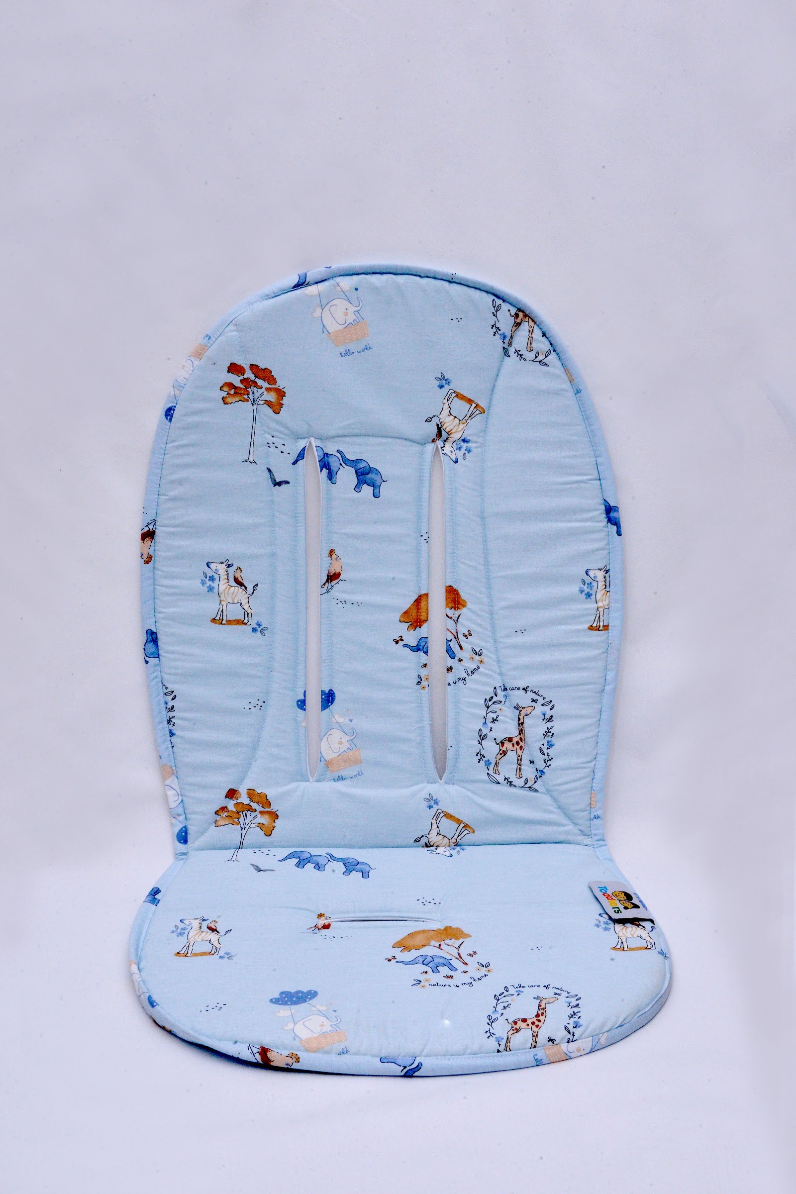 Protège poussette Giraffe Bleu
