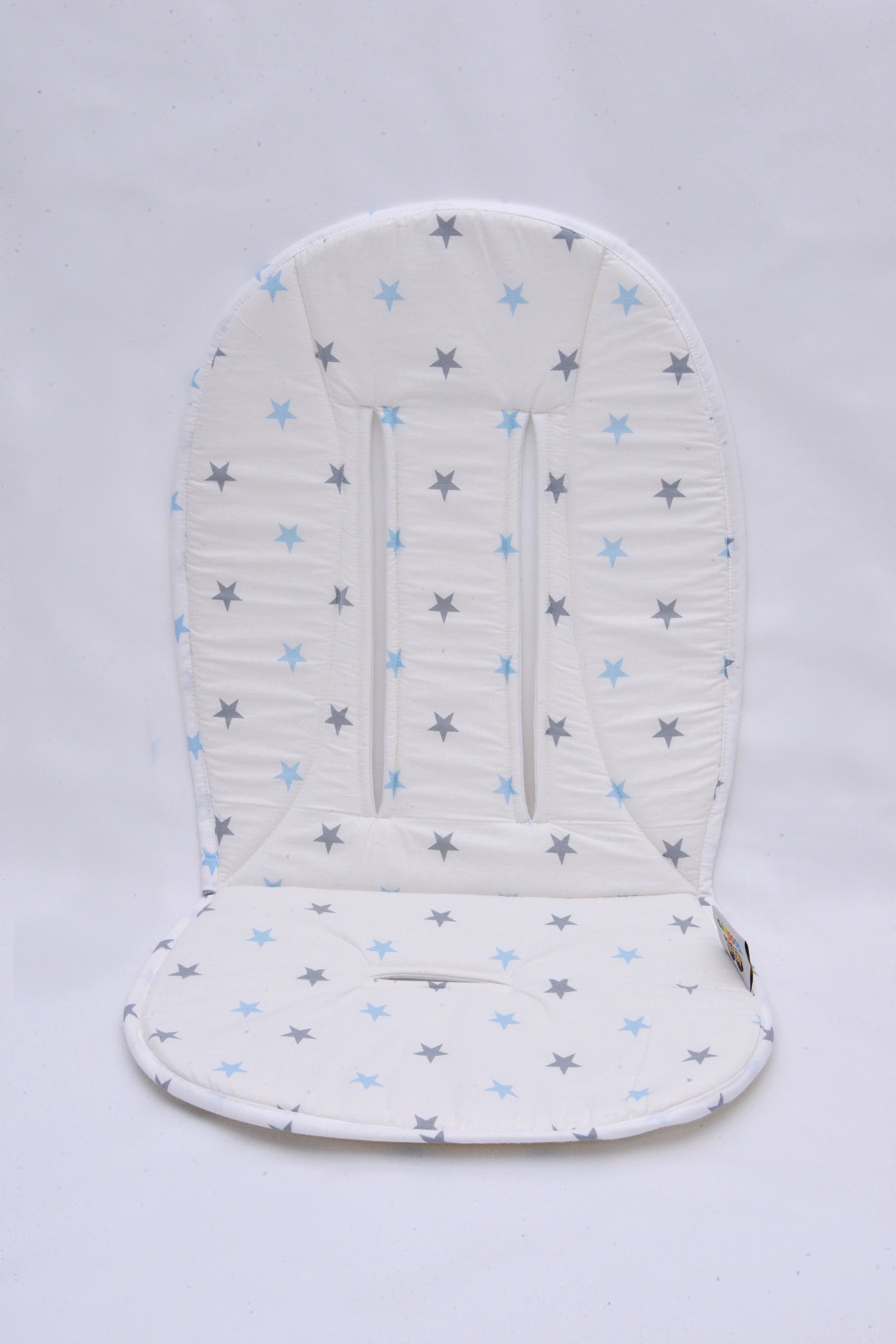 Protège poussette Etoile Bleu Gris