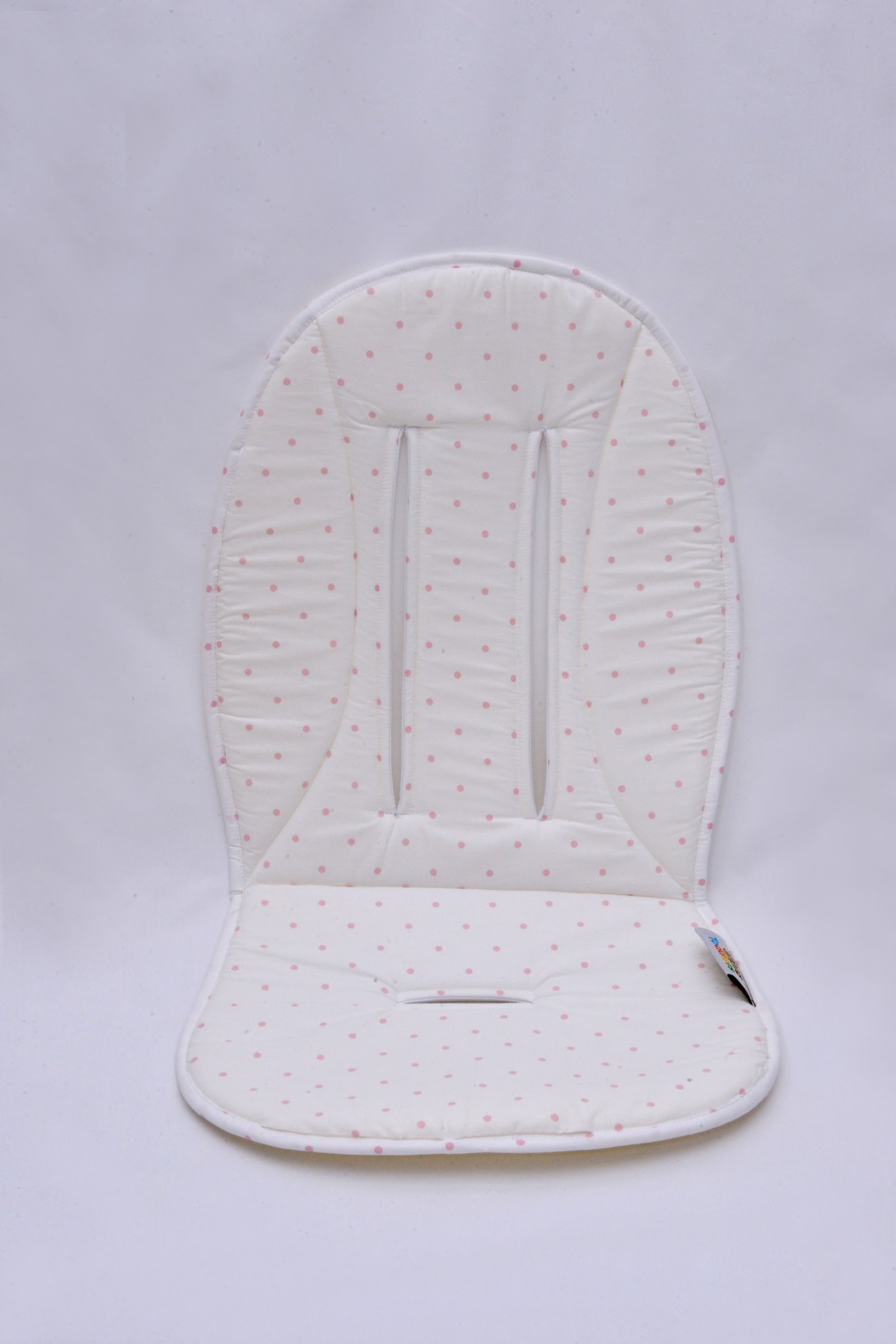 Protège poussette Pois Rose