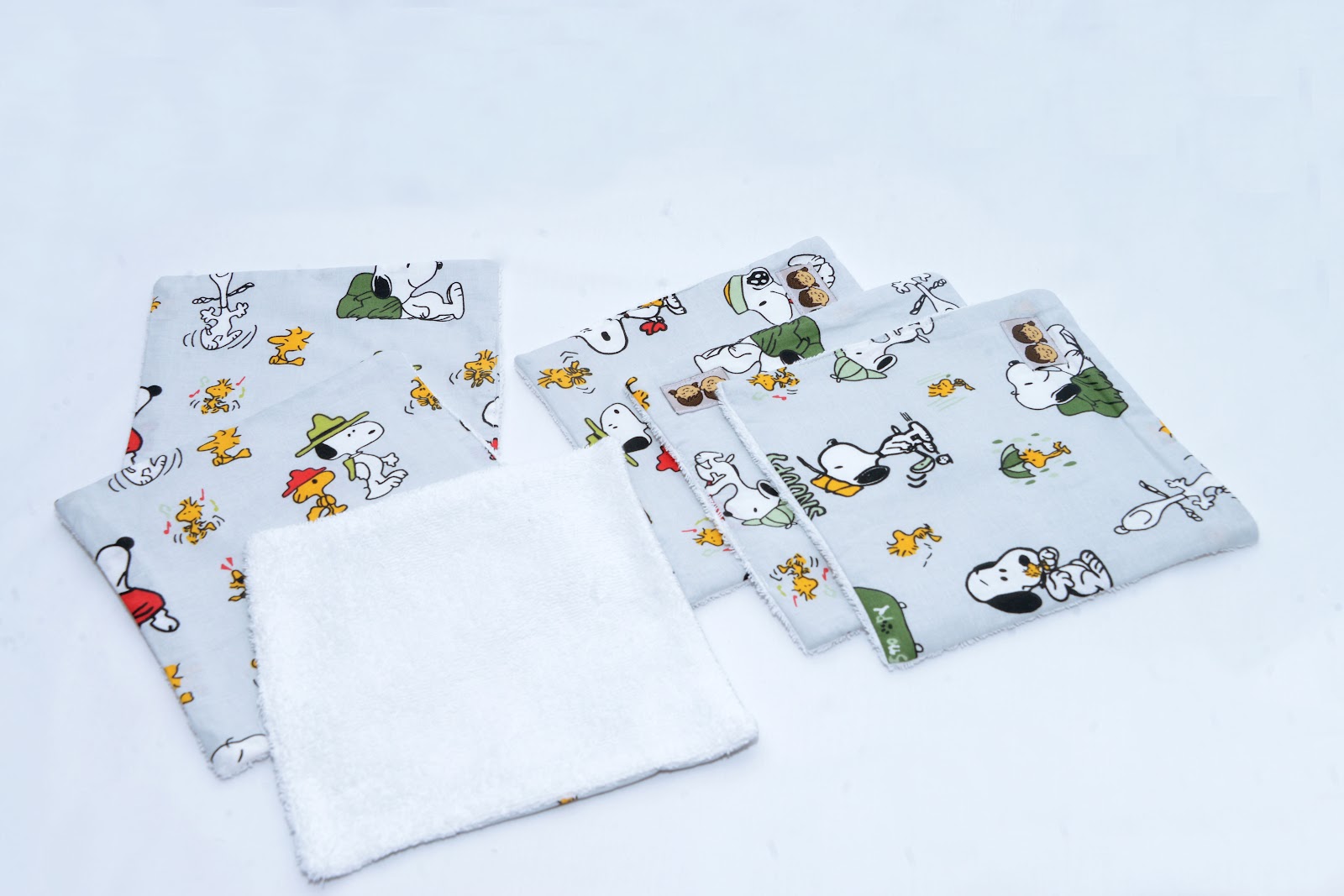 Lingette Snoopy Gris Pack