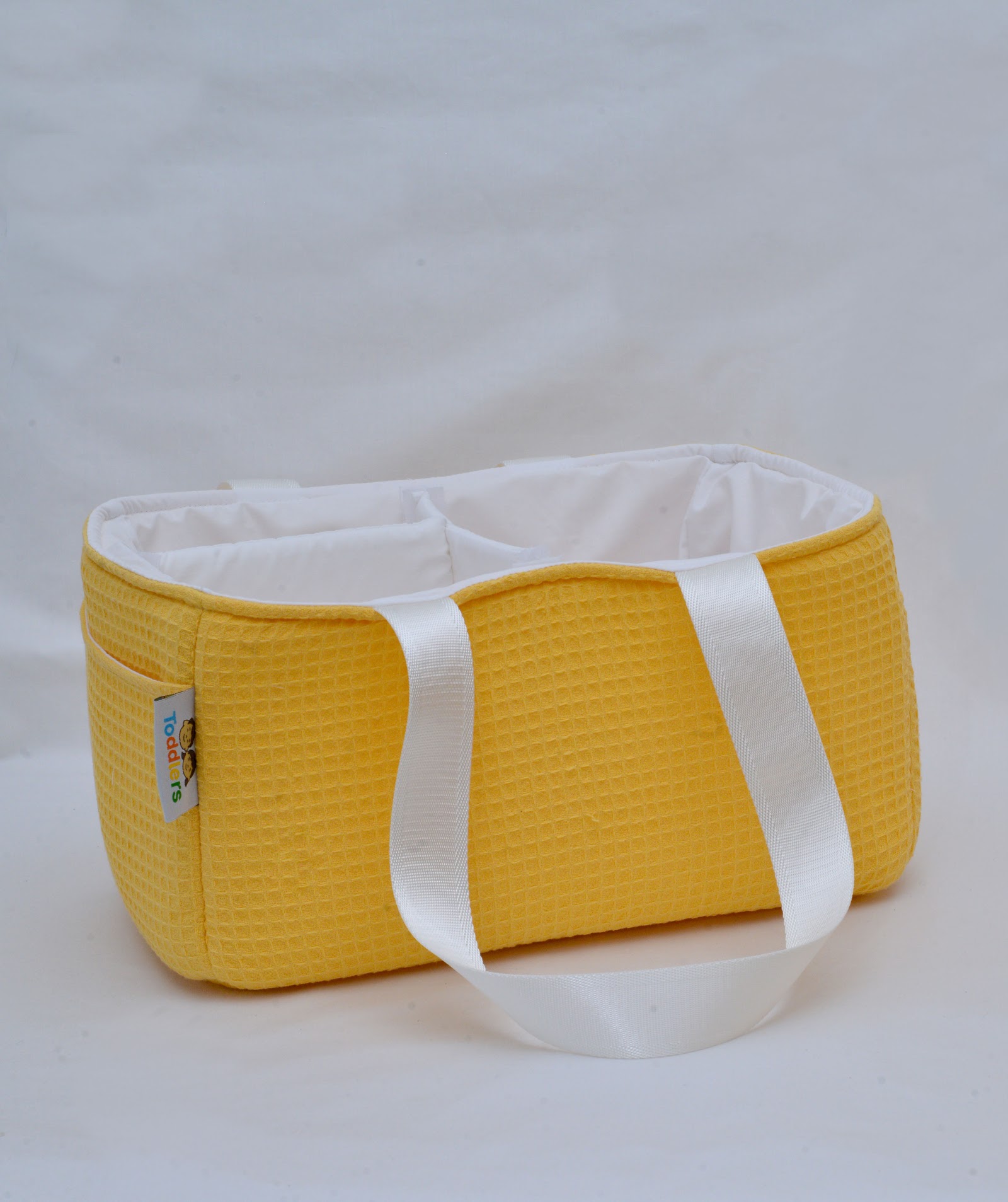 Panier À Compartiments Nid D'Abeilles Moutarde