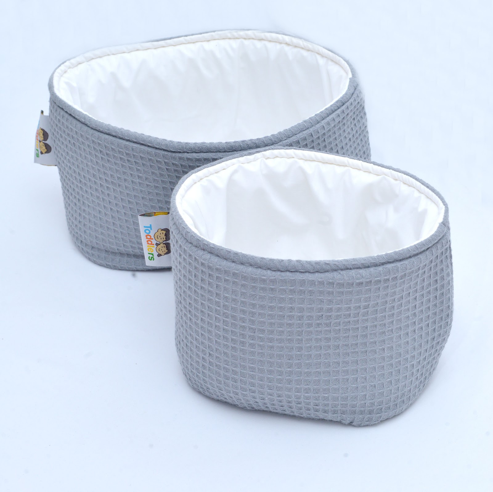 Paniers Duo Nid D'Abeilles Gris Foncé