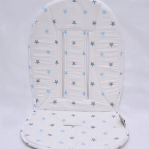 cache etoile bleu gris