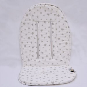 cache etoile taupe blanc