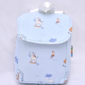 sac a dos giraffe bleu