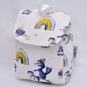 sac a dos renard bleu