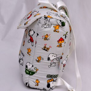 sac a dos snoopy gris 1