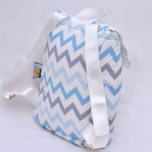 sac a dos zigzag bleu gris 1