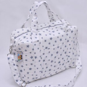 sac a langer etoile gris