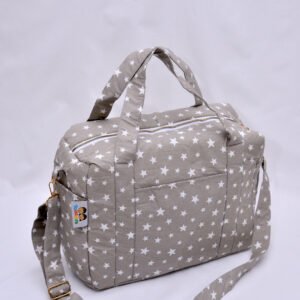 sac a langer etoile taupe