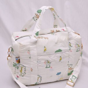 sac a langer giraffe blanc