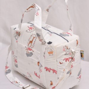 sac a langer giraffe rose